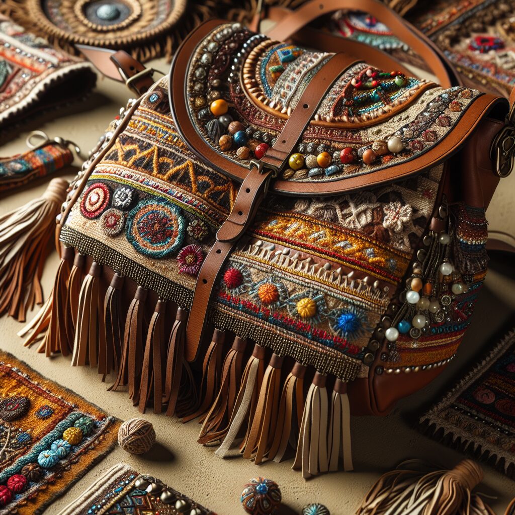 Boho Beauties: Crafting Handmade Bag Vibes