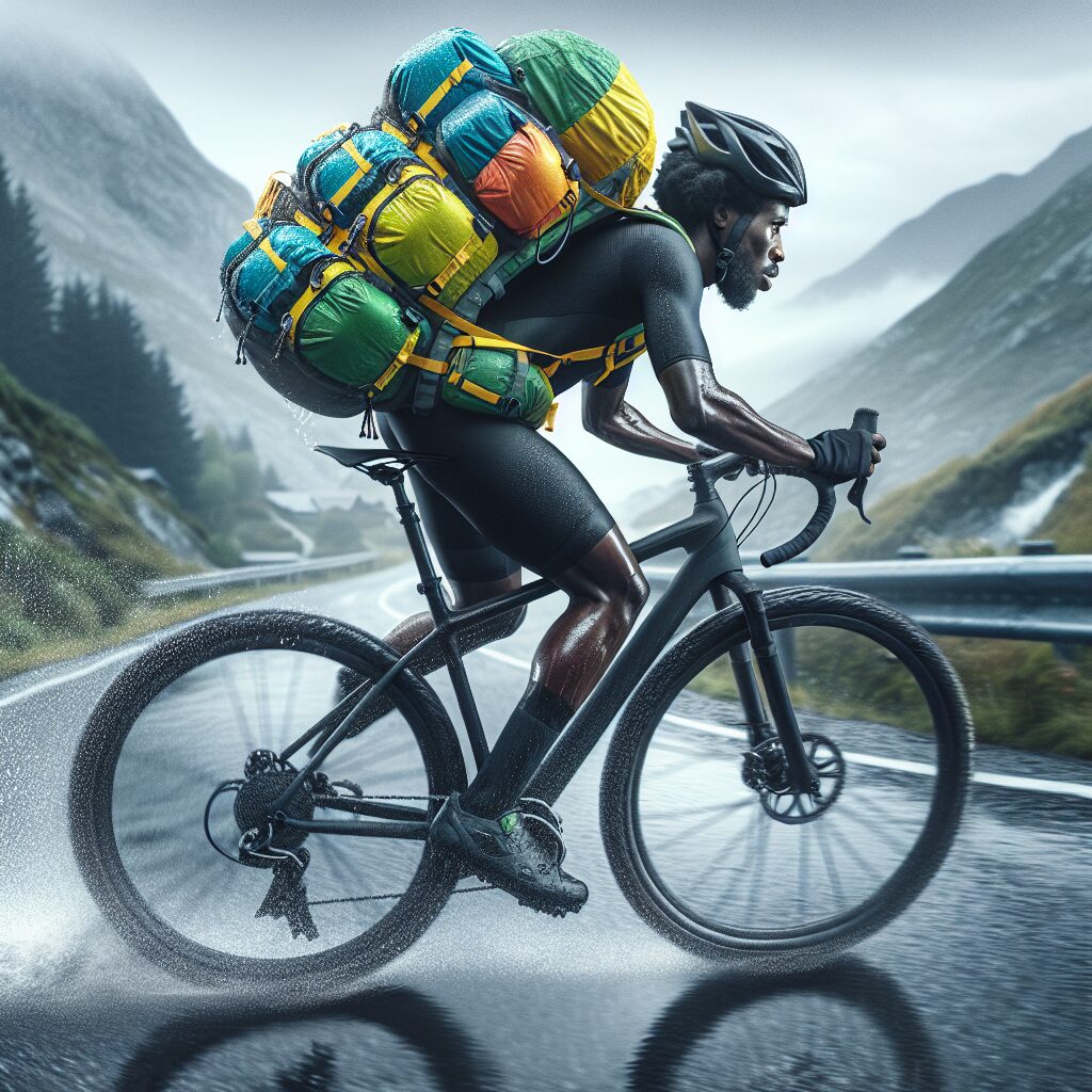 Cycling with Dry Gear: Waterproof Backpacks
