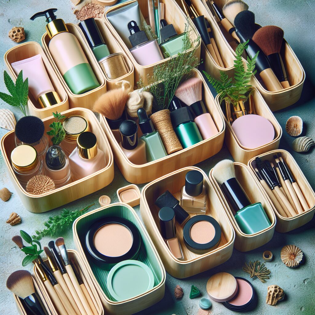 Eco-Friendly Makeup Organizers: Green Beauty