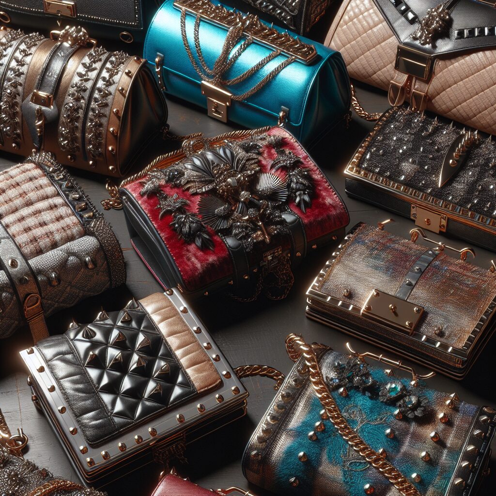 Edgy Evening Bags: Rock the Night