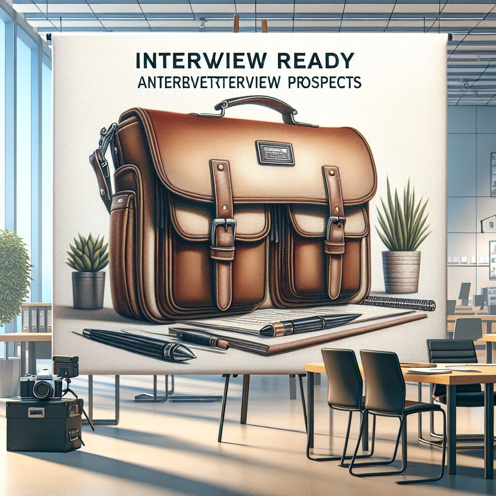 Interview-Ready Messenger Bags: Impress Your Prospects