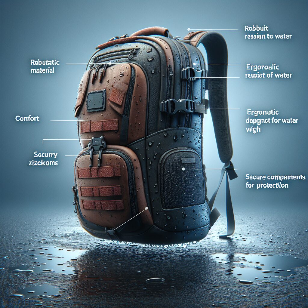 Protect Your Tech: Waterproof Laptop Backpacks