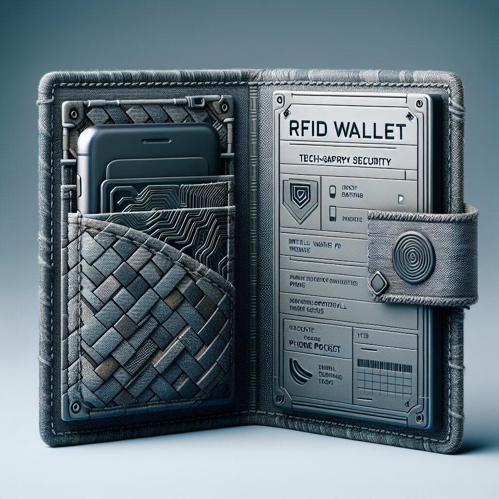 RFID Wallets with Phone Pocket: Tech-Savvy Security