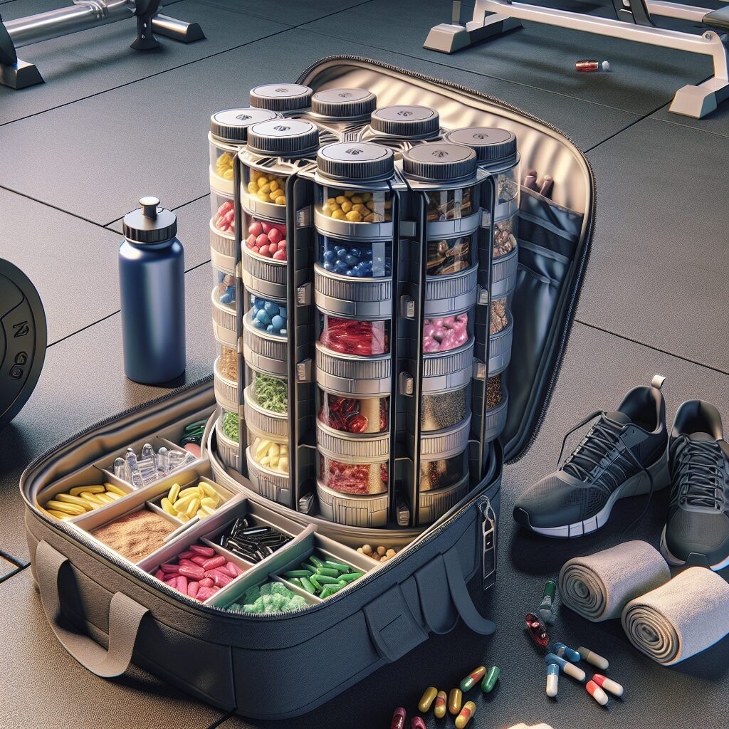 Supplement Dispenser in Gym Bags: Boost Your Workout